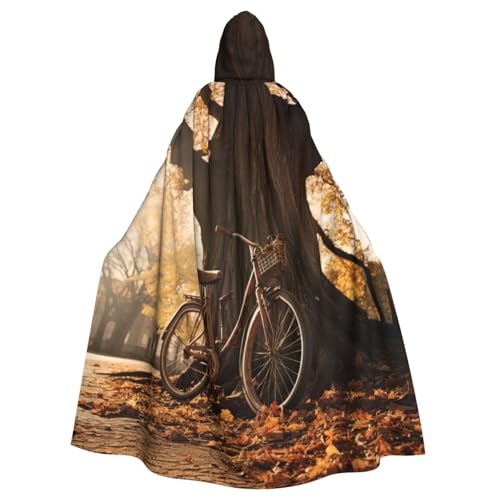 YKJJFVZ Herbstbaum-Druck, Rogue Cosplay, Erwachsene, Halloween, Hexe, Kapuzenumhang, Umhang, Uni-Kostüm für Horror-Partys, Maskerade YKJJFVZ Herbstbaum-Druck, Rogue Cosplay, Erwachsene, Halloween, Hexe, Kapuzenumhang, Umhang, Uni-Kostüm für Horror-Partys, Maskerade von YKJJFVZ
