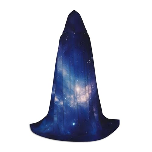 YKJJFVZ Mittelalter- und Renaissance-Umhang mit Galaxie-Druck, mit Kapuze, Zauberer, Vampir und Halloween-Kostümen YKJJFVZ Mittelalter- und Renaissance-Umhang mit Galaxie-Druck, mit Kapuze, Zauberer, Vampir und Halloween-Kostümen von YKJJFVZ
