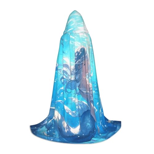 YKJJFVZ Mittelalter- und Renaissance-Umhang mit Kapuze, Zauberer, Vampir und Halloween-Kostüm, Blau YKJJFVZ Mittelalter- und Renaissance-Umhang mit Kapuze, Zauberer, Vampir und Halloween-Kostüm, Blau von YKJJFVZ