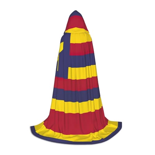 YKJJFVZ Mittelalter- und Renaissance-Umhang mit Kapuze, Zauberer, Vampir und Halloween-Kostüm, Flagge des Königreichs Hawaii YKJJFVZ Mittelalter- und Renaissance-Umhang mit Kapuze, Zauberer, Vampir und Halloween-Kostüm, Flagge des Königreichs Hawaii von YKJJFVZ