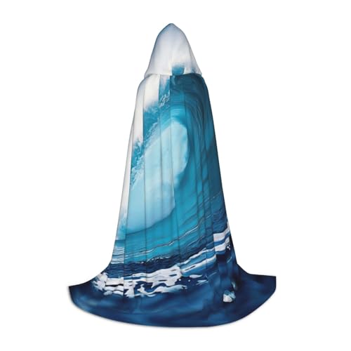 YKJJFVZ Mittelalter- und Renaissance-Umhang mit Kapuze, Zauberer, Vampir und Halloween-Kostüm, Motiv: Big Ocean Wave YKJJFVZ Mittelalter- und Renaissance-Umhang mit Kapuze, Zauberer, Vampir und Halloween-Kostüm, Motiv: Big Ocean Wave von YKJJFVZ