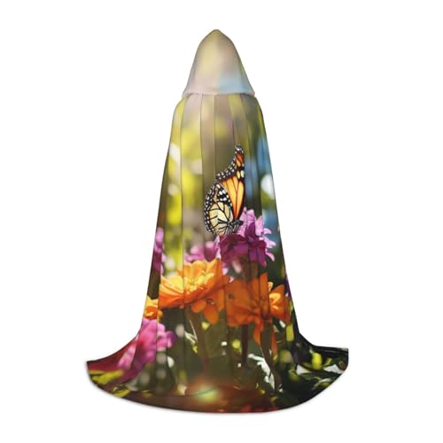 YKJJFVZ Mittelalter- und Renaissance-Umhang mit Kapuze, Zauberer, Vampir und Halloween-Kostümen, lebendig, farbenfroh YKJJFVZ Mittelalter- und Renaissance-Umhang mit Kapuze, Zauberer, Vampir und Halloween-Kostümen, lebendig, farbenfroh von YKJJFVZ
