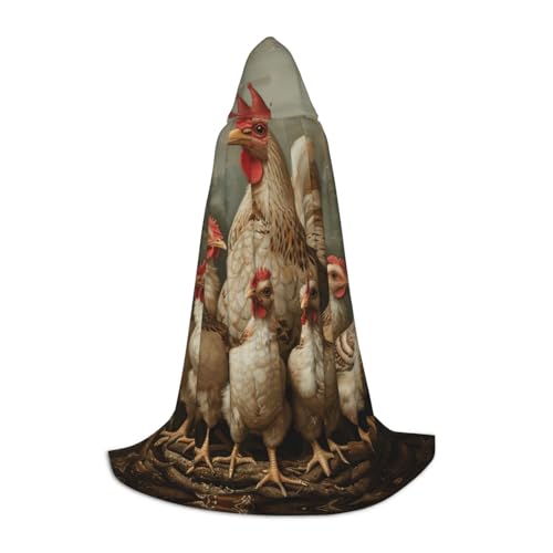 YKJJFVZ Mittelalter- und Renaissance-Umhang mit Kapuze, Zauberer, Vampir und Halloween-Kostümen YKJJFVZ Mittelalter- und Renaissance-Umhang mit Kapuze, Zauberer, Vampir und Halloween-Kostümen von YKJJFVZ