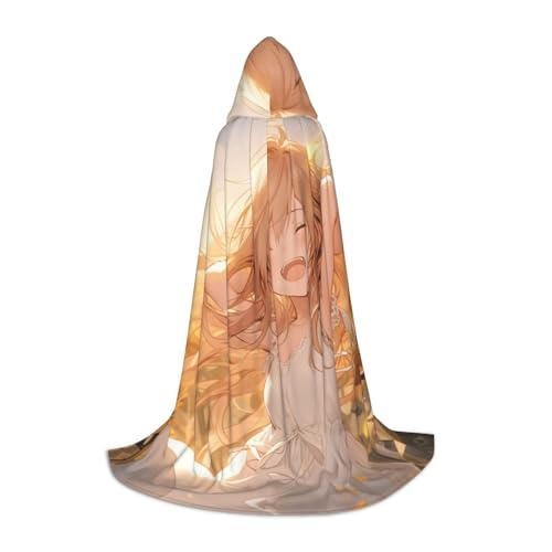 YKJJFVZ Mittelalter- und Renaissance-Umhang mit Sonnenblumen-Aufdruck, mit Kapuze, Zauberer, Vampir und Halloween-Kostüm YKJJFVZ Mittelalter- und Renaissance-Umhang mit Sonnenblumen-Aufdruck, mit Kapuze, Zauberer, Vampir und Halloween-Kostüm von YKJJFVZ