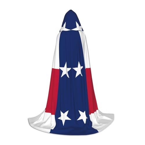 YKJJFVZ Mittelalter- und Renaissance-Umhang mit Texas-Flagge, mit Kapuze, Zauberer, Vampir und Halloween-Kostüm YKJJFVZ Mittelalter- und Renaissance-Umhang mit Texas-Flagge, mit Kapuze, Zauberer, Vampir und Halloween-Kostüm von YKJJFVZ