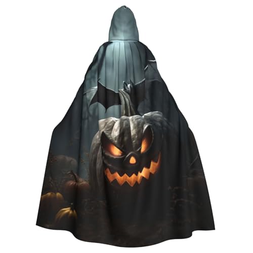 YKJJFVZ Spinnenkürbis-Druck, Rogue Cosplay, Erwachsene, Halloween, Hexe, Kapuzenumhang, Umhang, Uni-Kostüm für Horror-Partys, Maskerade YKJJFVZ Spinnenkürbis-Druck, Rogue Cosplay, Erwachsene, Halloween, Hexe, Kapuzenumhang, Umhang, Uni-Kostüm für Horror-Partys, Maskerade von YKJJFVZ