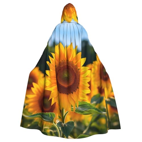 YKJJFVZ Sunflower Garden1 Print Rogue Cosplay Erwachsene Halloween Hexe Kapuzenumhang Umhang Uni Kostüm für Horrorpartys Maskerade YKJJFVZ Sunflower Garden1 Print Rogue Cosplay Erwachsene Halloween Hexe Kapuzenumhang Umhang Uni Kostüm für Horrorpartys Maskerade von YKJJFVZ