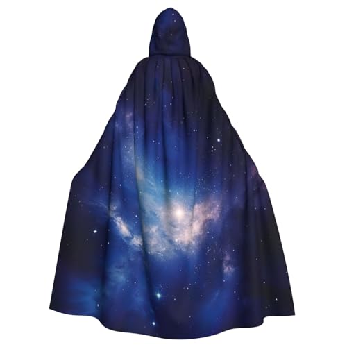 YKJJFVZ Umhang mit Kapuze, Galaxie-Druck, Rogue Cosplay, Erwachsene, Halloween, Hexe, Umhang, Uni-Kostüm für Horror-Partys, Maskerade YKJJFVZ Umhang mit Kapuze, Galaxie-Druck, Rogue Cosplay, Erwachsene, Halloween, Hexe, Umhang, Uni-Kostüm für Horror-Partys, Maskerade von YKJJFVZ