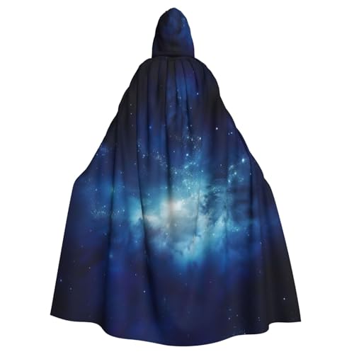 YKJJFVZ Umhang mit Kapuze, Galaxie-Druck, Rogue Cosplay, Erwachsene, Halloween, Hexe, Umhang, Uni-Kostüm für Horror-Partys, Maskerade YKJJFVZ Umhang mit Kapuze, Galaxie-Druck, Rogue Cosplay, Erwachsene, Halloween, Hexe, Umhang, Uni-Kostüm für Horror-Partys, Maskerade von YKJJFVZ