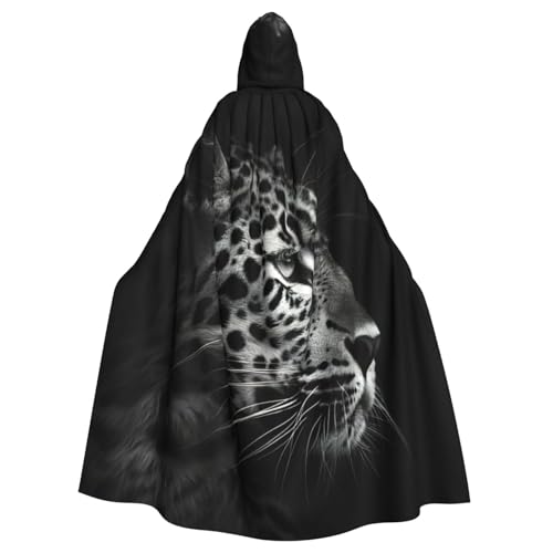 YKJJFVZ Umhang mit Kapuze, Leopardenmuster, Schurke, Cosplay, Erwachsene, Halloween, Hexe, Uni, Kostüm für Horrorpartys, Maskerade YKJJFVZ Umhang mit Kapuze, Leopardenmuster, Schurke, Cosplay, Erwachsene, Halloween, Hexe, Uni, Kostüm für Horrorpartys, Maskerade von YKJJFVZ