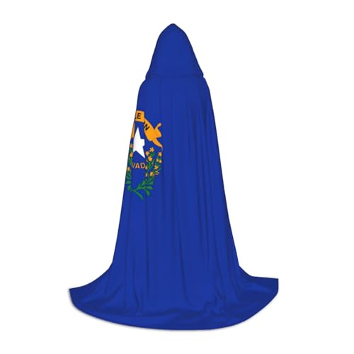 YKJJFVZ Umhang mit Kapuze, Motiv: Flagge von Nevada, Mittelalter und Renaissance, Zauberer, Vampir und Halloween-Kostüme YKJJFVZ Umhang mit Kapuze, Motiv: Flagge von Nevada, Mittelalter und Renaissance, Zauberer, Vampir und Halloween-Kostüme von YKJJFVZ