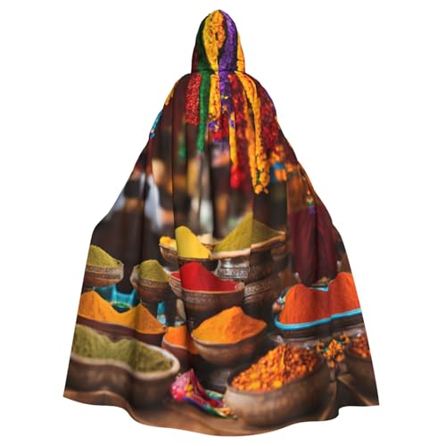 YKJJFVZ Umhang mit Kapuze für Erwachsene, Halloween, Hexe, Umhang, Uni, Kostüm für Horrorpartys, Maskerade YKJJFVZ Umhang mit Kapuze für Erwachsene, Halloween, Hexe, Umhang, Uni, Kostüm für Horrorpartys, Maskerade von YKJJFVZ