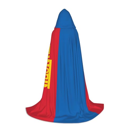 YKJJFVZ Umhang mit mongolischer Flagge, Mittelalter- und Renaissance-Umhang mit Kapuze, Zauberer, Vampir und Halloween-Kostüme YKJJFVZ Umhang mit mongolischer Flagge, Mittelalter- und Renaissance-Umhang mit Kapuze, Zauberer, Vampir und Halloween-Kostüme von YKJJFVZ