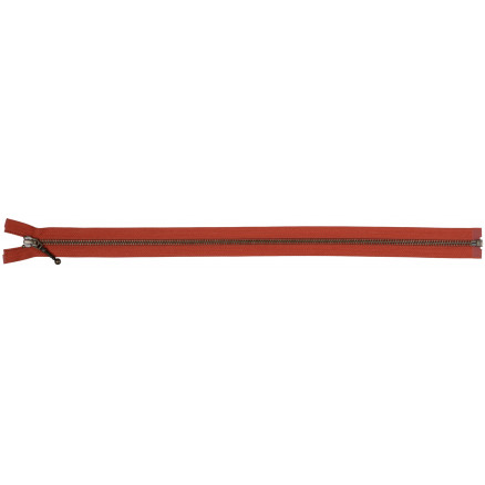 YKK trennbarer Reißverschluss Antik Messing Rost 45cm 6mm von YKK