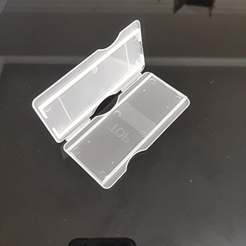 YKMYXZ, 1 STÜCKE Tragbare Labor ABS Kunststoff Mikroskop Objektträger Halter Dispenser Box 2 STÜCKE Kapazität Fall(Type a) von YKMYXZ