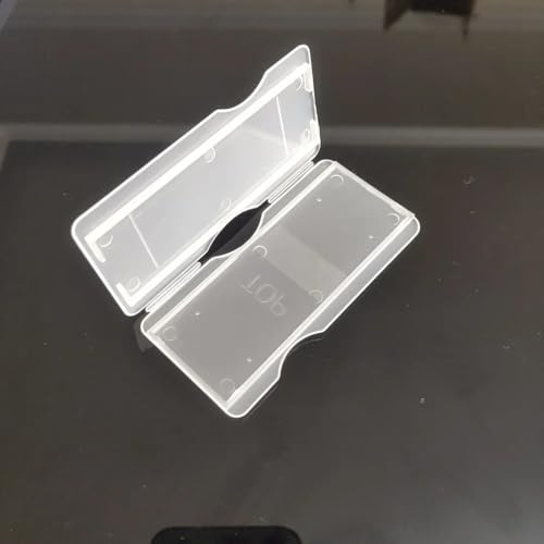 YKMYXZ, 1 STÜCKE Tragbare Labor ABS Kunststoff Mikroskop Objektträger Halter Dispenser Box 2 STÜCKE Kapazität Fall(Type a) von YKMYXZ