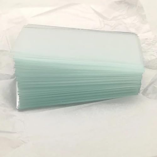 YKMYXZ, 100 STÜCKE 24x50 Mm Mikroskop-Glasobjektträger Deckgläser Leere Objektträger Mikroskop-Zubehör 0,13-0,17 Mm Dicke YKMYXZ, 100 STÜCKE 24x50 Mm Mikroskop-Glasobjektträger Deckgläser Leere Objektträger Mikroskop-Zubehör 0,13-0,17 Mm Dicke von YKMYXZ