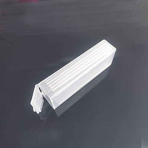 YKMYXZ, 5 STÜCKE Wiederverwendbare 1 "X 3" Laboratorial Doppel Konkaven Biologischen Mikroskop Leere Glas Objektträger Labor Verbrauchsmaterialien for Flüssigkeit Probe(1pcs box) von YKMYXZ