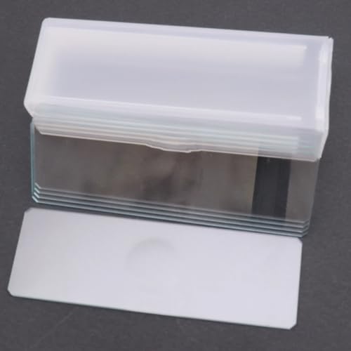 YKMYXZ, 5 Stück 1 mm dicke Hohlraum-Glasdeckgläser, einzelne konkave Mikroskop-Glasobjektträger, wiederverwendbares Labor-Blanko-Probendeckglas YKMYXZ, 5 Stück 1 mm dicke Hohlraum-Glasdeckgläser, einzelne konkave Mikroskop-Glasobjektträger, wiederverwendbares Labor-Blanko-Probendeckglas von YKMYXZ