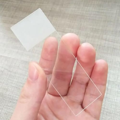 YKMYXZ, 50 STÜCKE 25x76 Mm Leere Mikroskop-Glasobjektträger Einseitig Mattierte Objektträger for Die Laborvorbereitung Von Proben Und Wissenschaft YKMYXZ, 50 STÜCKE 25x76 Mm Leere Mikroskop-Glasobjektträger Einseitig Mattierte Objektträger for Die Laborvorbereitung Von Proben Und Wissenschaft von YKMYXZ