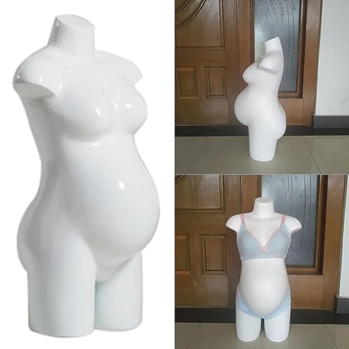 YKMYXZ, Halbkörper-Schneiderpuppe for Schwangere for Fotografie/Theke/Einzelhandelsgeschäft, Schaufensterpuppe for Damenkleidung von YKMYXZ