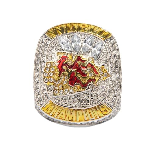 YKMYXZ 58. Football-Meisterschaftsring, Super Bowl KC-Meisterschaftsring, Holz-Geschenkbox, Sammler-Souvenir(13#) von YKMYXZ