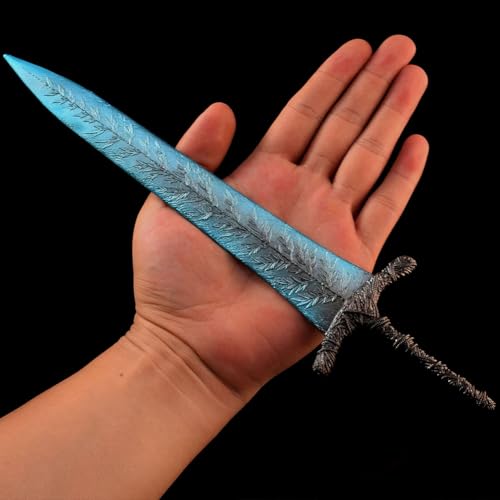 YKMYXZ Elden Dark Moon Großschwert, 11,8 Zoll gerades Schwert, Actionfigur, Geschenkbox for Spieleliebhaber, Erwachsene und Jugendliche von YKMYXZ