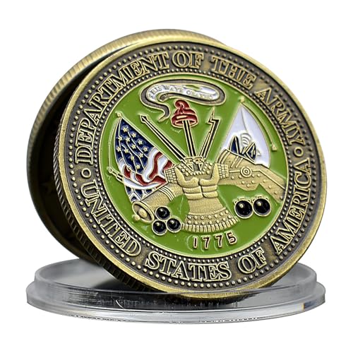 U.S. Army Challenge Coin - Military Medic Coin with 1775 Symbol for Army Veterans and Soldiers U.S. Army Challenge Coin - Military Medic Coin with 1775 Symbol for Army Veterans and Soldiers von YKshop