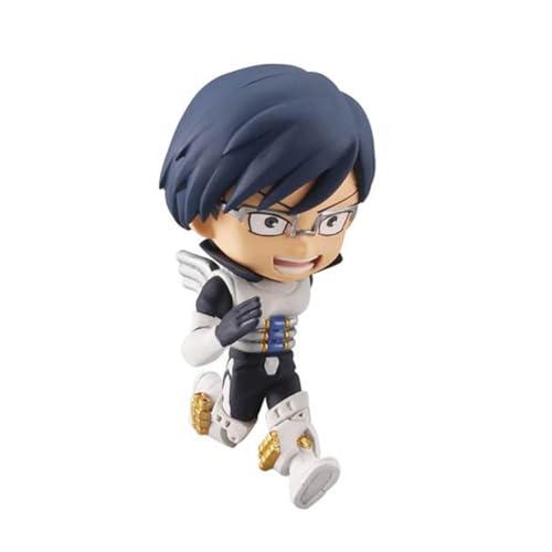 Anime Bakugou Katsuki Figur Anime Midoriya Izuku Action Figur Q Version PVC Figur Schreibtisch Ornament 8cm von YLEAFUN