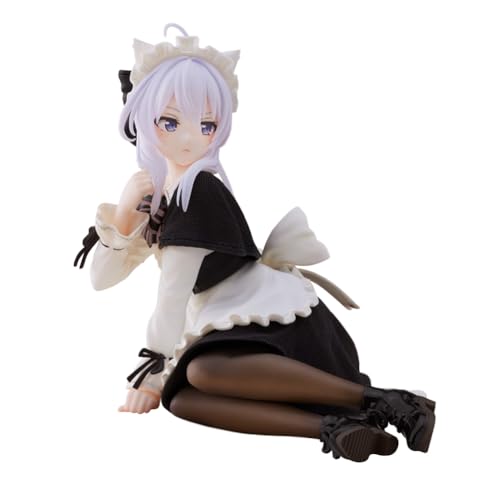 Anime Elaina Figur Anime Elaina Action Figur Lounge Modell Schreibtisch Dekoration 9cm von YLEAFUN