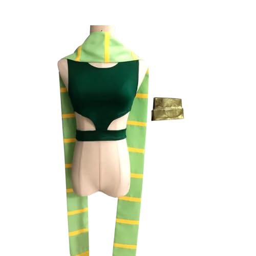 Anime JJBA Charakter Joseph Cosplay Kostüm Halloween Anime Cosplay Kleidung Joseph Komplett Weihnachten Karneval bühne Party Kostüm(S-XL) von YLEAFUN