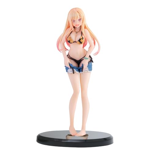 Anime Kitagawa Marin Figur Anime Kitagawa Marin Action Figur Badeanzug Modell Schreibtisch Dekoration 18cm von YLEAFUN