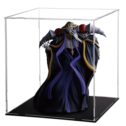Anime Ooal Kleid Figure Anime Action Figuren Magic Caster - Themen Desktop Figur mit Acryl Display Case 22CM von YLEAFUN