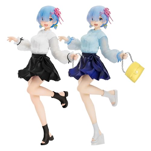 Anime REM Figur Anime Action Figure Anime Charakter Modell Schreibtisch Dekoration 22cm von YLEAFUN