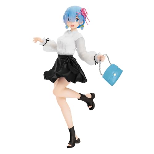Anime REM Figur Anime Action Figure Anime Charakter Modell Schreibtisch Dekoration 22cm von YLEAFUN