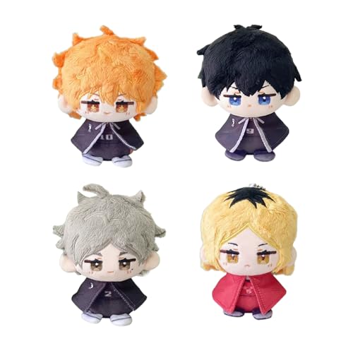 Anime Shoyo Hinata Plüschfigur Tobio Kageyama Figur Anime Action Plüschfigur 12cm Anime Shoyo Hinata Plüschfigur Tobio Kageyama Figur Anime Action Plüschfigur 12cm von YLEAFUN