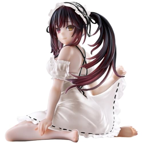 Anime Tokisaki Kurumi Figur Nachthemd sitzend Tokisaki Kurumi Action Figur Sammlerstück von YLEAFUN