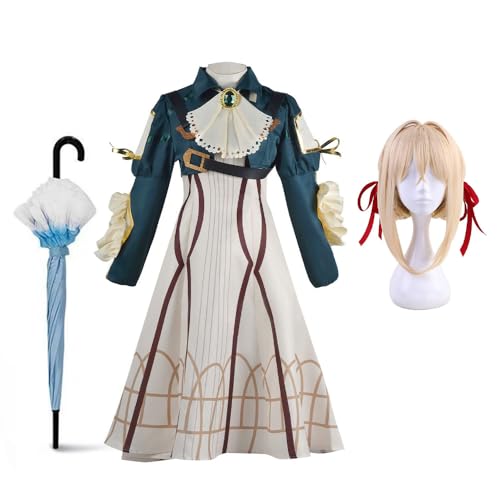 Anime Violet Evergarden Cosplay Kostüm Karneval Anime Cosplay Kleidung Violet Evergarden Halloween BüHne Party Komplett Kostüm Anime Violet Evergarden Cosplay Kostüm Karneval Anime Cosplay Kleidung Violet Evergarden Halloween BüHne Party Komplett Kostüm von YLEAFUN