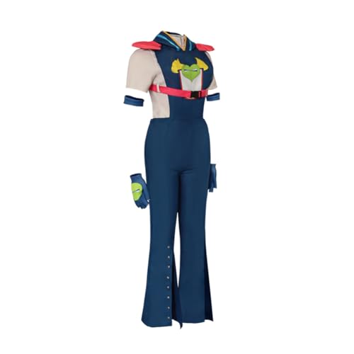 Cujoh Jolyne Cosplay Kostüm Anime Charakter Jodio Joestar Weihnachten Cosplay Yukako Yamakishi Halloween Kostüm (XS-3XL) von YLEAFUN
