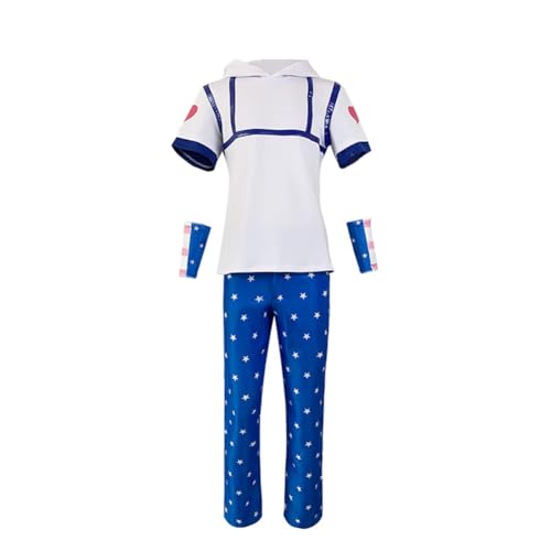 Cujoh Jolyne Cosplay Kostüm Anime Charakter Jodio Joestar Weihnachten Cosplay Yukako Yamakishi Halloween Kostüm (XS-3XL) von YLEAFUN