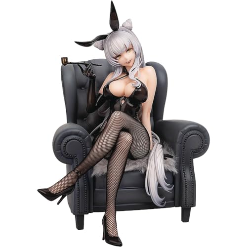 House of Unhumans - Su Jiu Bunny Action Figure Anime Hasen mädchen sitzen Modell PVC mit Sofa Statue Dekoration Desktop Sammlung Fan Geschenke House of Unhumans - Su Jiu Bunny Action Figure Anime Hasen mädchen sitzen Modell PVC mit Sofa Statue Dekoration Desktop Sammlung Fan Geschenke von YLEAFUN
