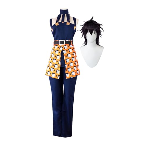 JJBA Cosplay Kostüm Trish Una/GuIdo Mista/Narancia Ghirga/Giorno Giovanna Cosplay Kostüm Anime Uniform Herren Damen Halloween Party Kleidung JJBA Cosplay Kostüm Trish Una/GuIdo Mista/Narancia Ghirga/Giorno Giovanna Cosplay Kostüm Anime Uniform Herren Damen Halloween Party Kleidung von YLEAFUN