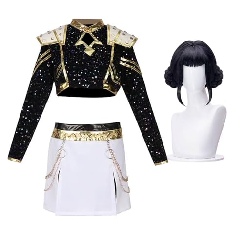 Rumi Cosplay Kostüme Anime Halloween mira Cosplay Kostüme Zoey Komplette Kleid Uniform Weihnachten Karneval make-Up Ball Kleid von YLEAFUN