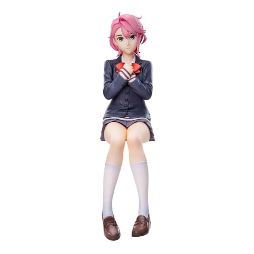 Shiratori Figur Anime süßes Mädchen Modell PVC Sitzende Haltung Shiratori Action Figur 15cm Schlafzimmer Desktop Ornamente von YLEAFUN