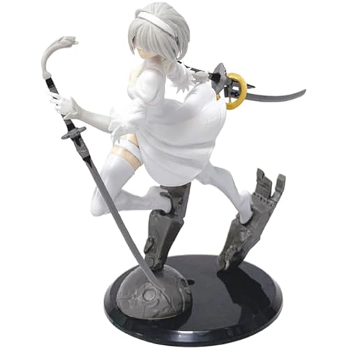YLEAFUN 2B Figur 2Byorha Actionfiguren Anime 2B Figur PVC Anime Charakter 2Byorha Statue Modell 18CM Desktop Dekorative Ornamente YLEAFUN 2B Figur 2Byorha Actionfiguren Anime 2B Figur PVC Anime Charakter 2Byorha Statue Modell 18CM Desktop Dekorative Ornamente von YLEAFUN