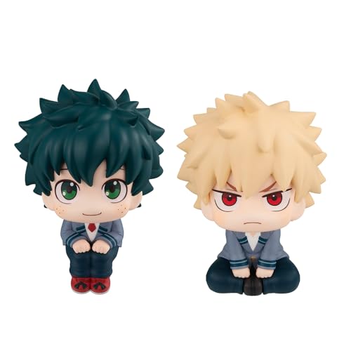 YLEAFUN Anime-Figur MHA Midoriya Izuku 2PCS Anime-Charakter MHA Midoriya Izuku 2PCS Nachschlagen Figuren 10cm PVC Home Sofa Auto Dekor Nachschlagen Figur von YLEAFUN
