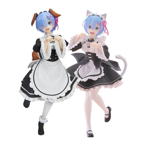 YLEAFUN Anime Figur Remu Modell Statue Anime Nettes SchöNes MäDchen Rem Figur Modell Ornamente PVC Desktop Decor, Geburtstagsgeschenk FüR Freunde YLEAFUN Anime Figur Remu Modell Statue Anime Nettes SchöNes MäDchen Rem Figur Modell Ornamente PVC Desktop Decor, Geburtstagsgeschenk FüR Freunde von YLEAFUN