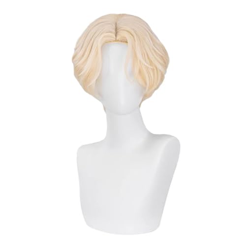 YLEAFUN Anime Luka Cosplay Kostüm Weißer Performance-Anzug, Erwachsene Herren Rollenspiel Outfits Komplett Set Halloween Karneval Uniform von YLEAFUN