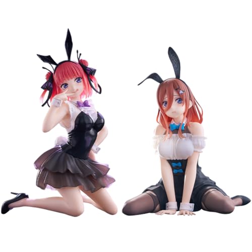 YLEAFUN Anime Nakano Nino Figur Anime Nakano Miku Actionfigur Bunny Girl Schreibtischdekoration YLEAFUN Anime Nakano Nino Figur Anime Nakano Miku Actionfigur Bunny Girl Schreibtischdekoration von YLEAFUN