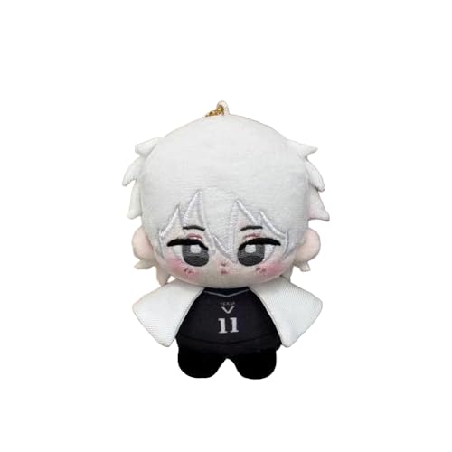 YLEAFUN Anime Seishiro Nagi Plüsch Figur Anime Chigiri Hyoma Plüsch Anhänger Isagi Yoichi Plüsch Zubehör 12CM von YLEAFUN